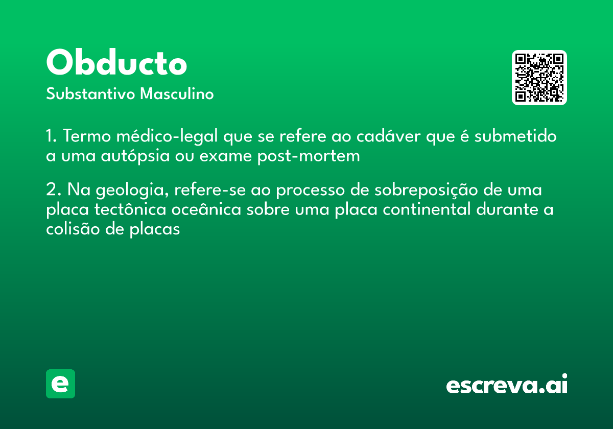 obducto