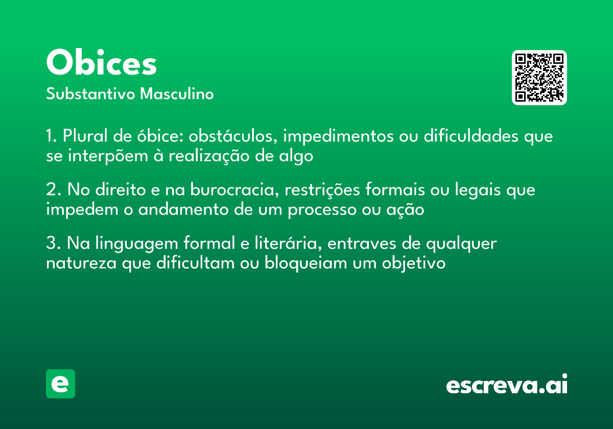 obices