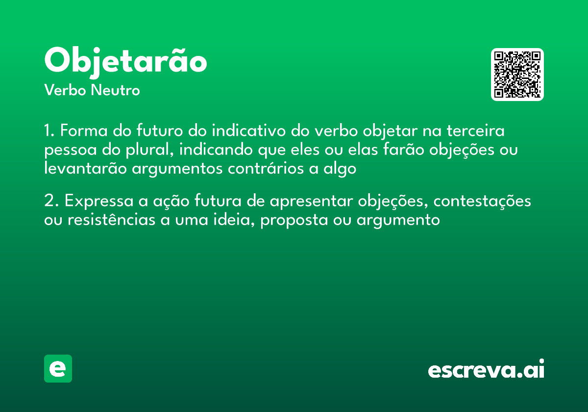 objetarão