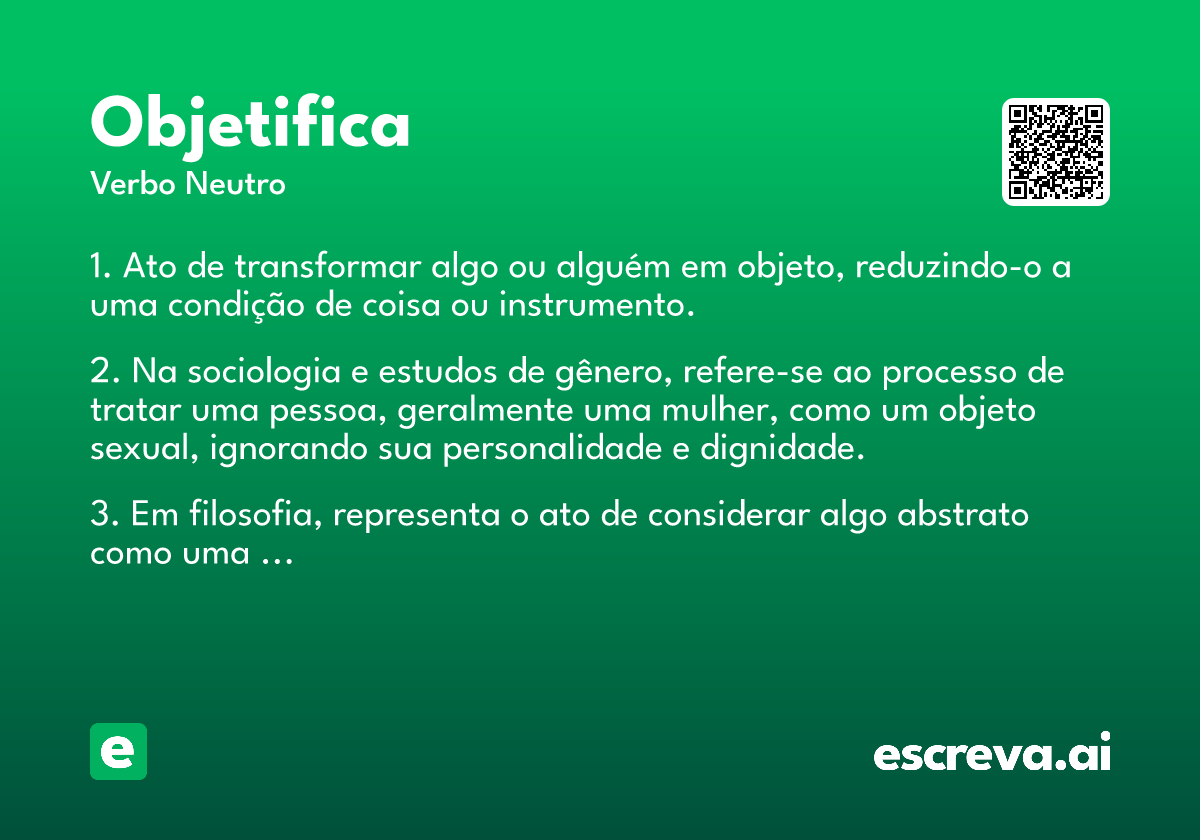objetifica