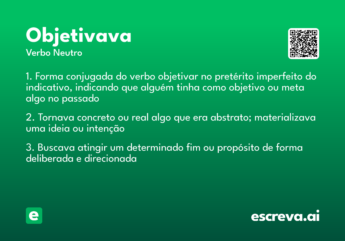 objetivava
