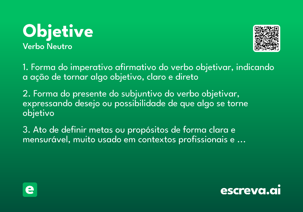 objetive