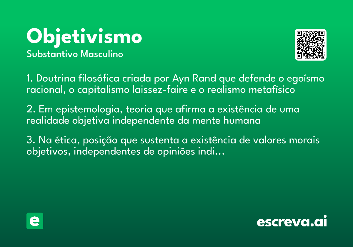 objetivismo