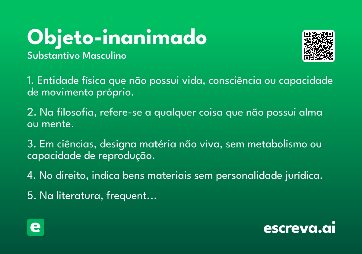 objeto-inanimado
