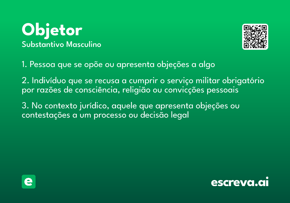 objetor