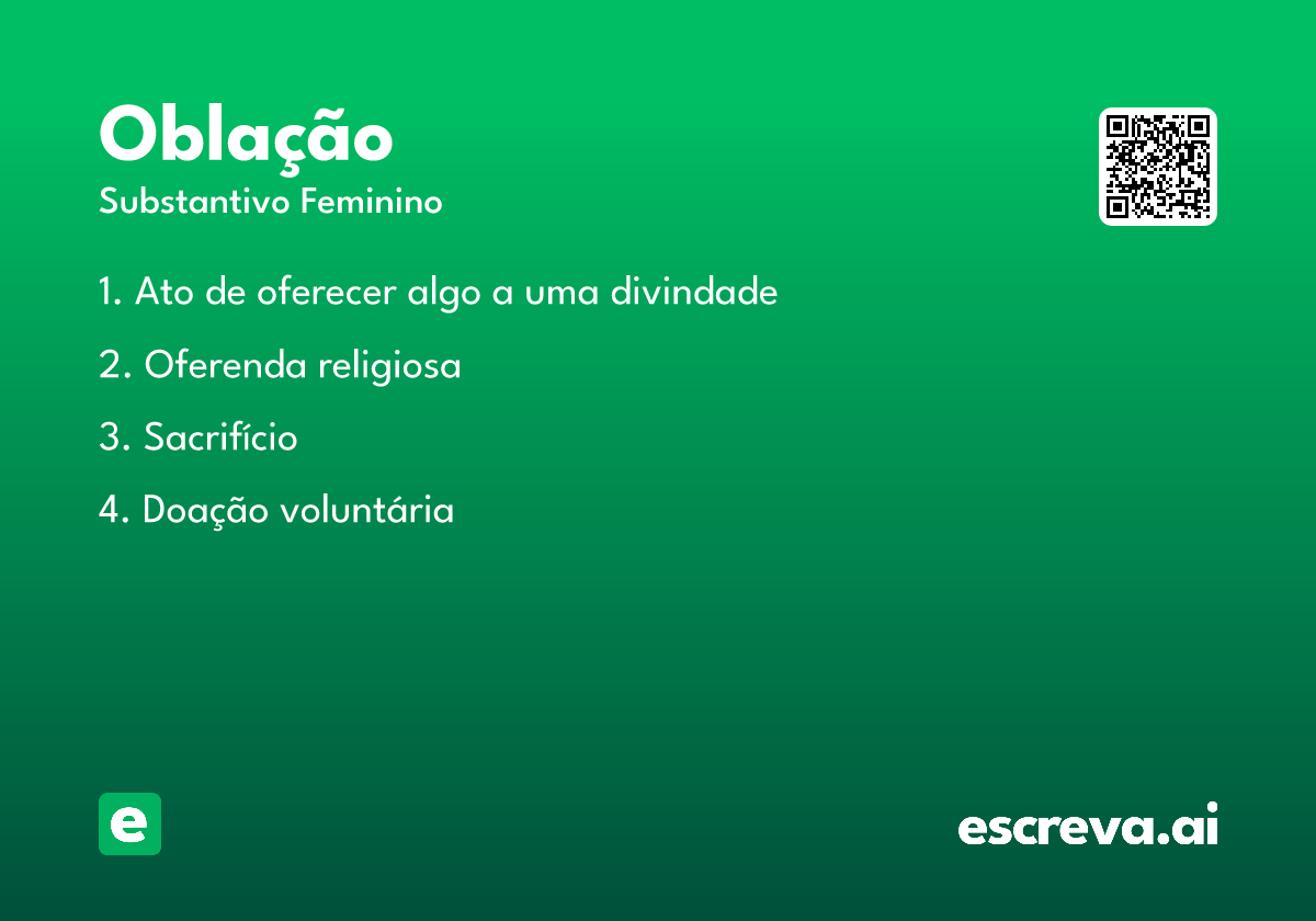 oblação