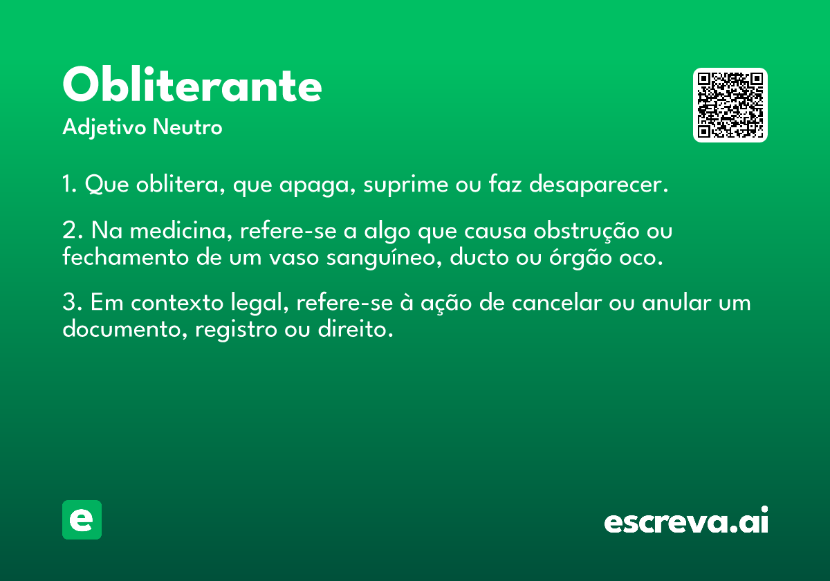 obliterante