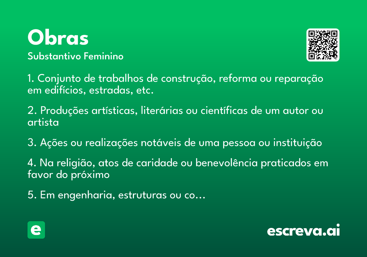 obras
