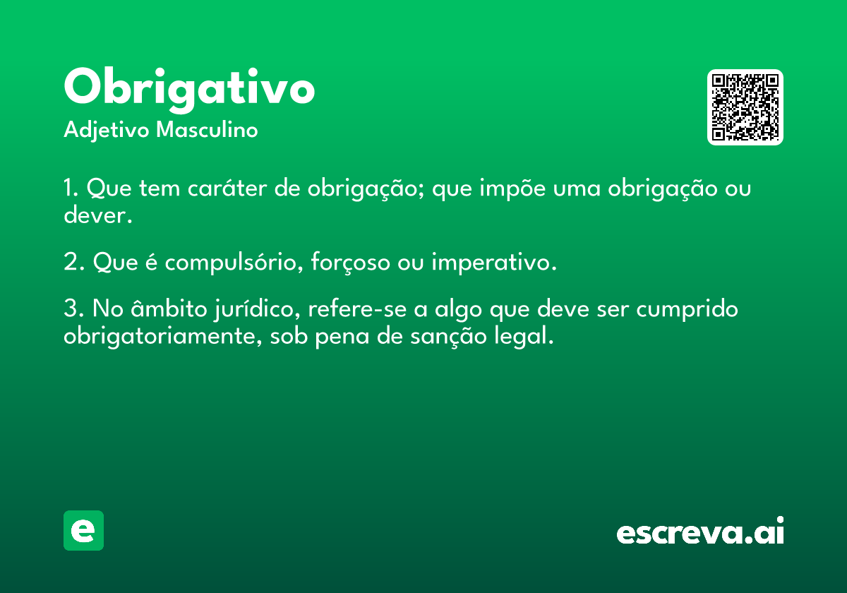 obrigativo