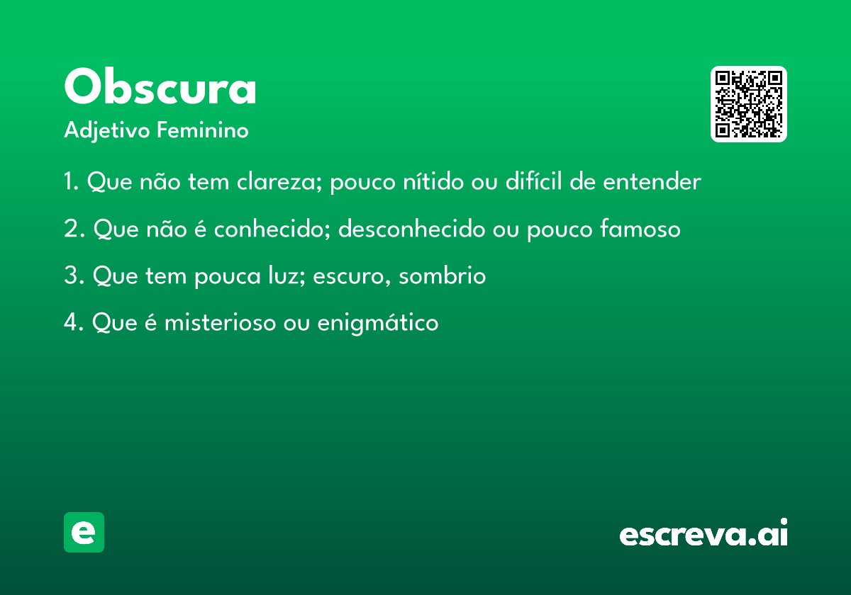 obscura