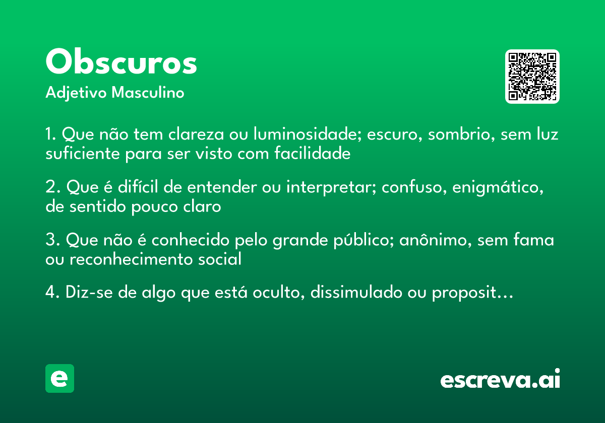 obscuros