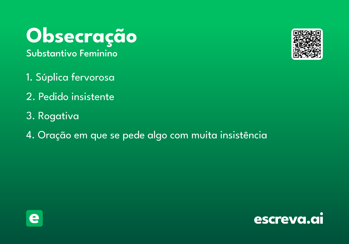 obsecração