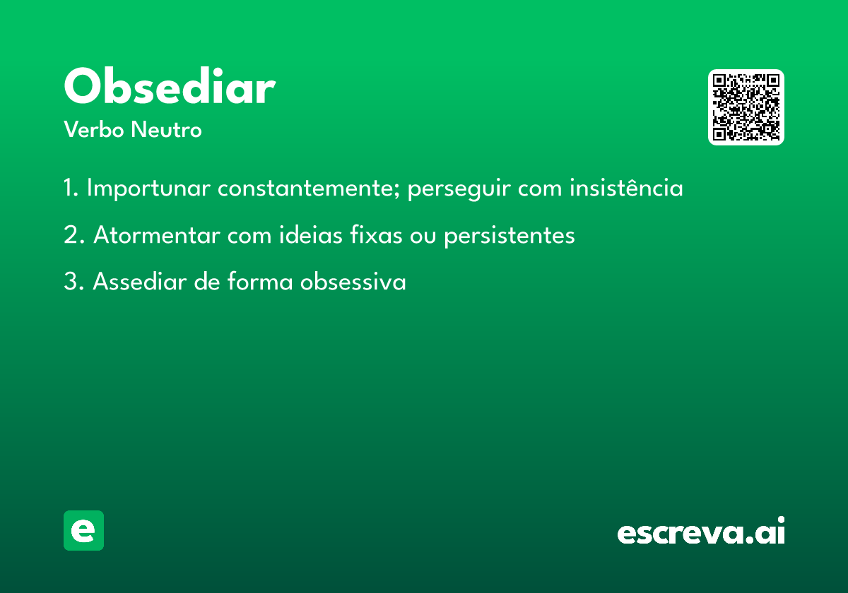 obsediar