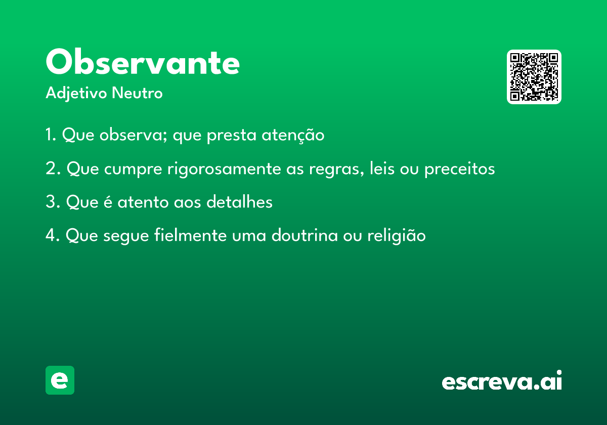observante