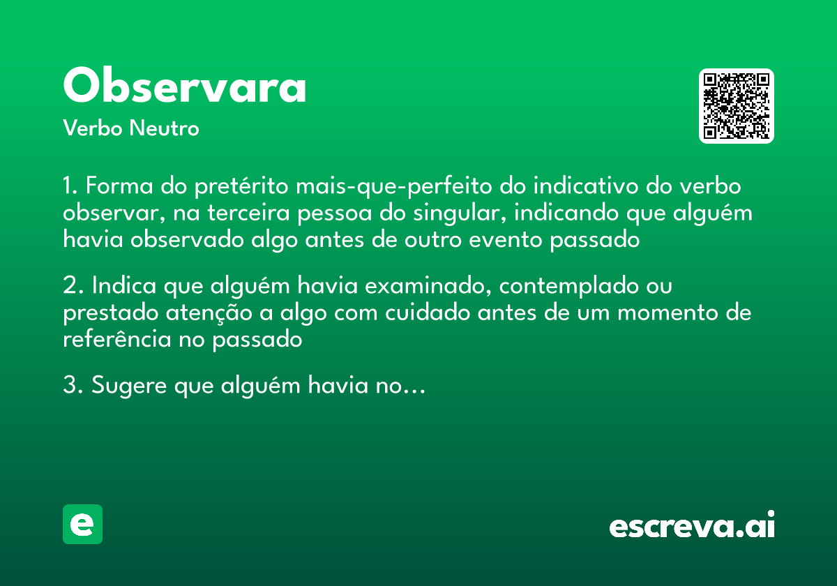 observara