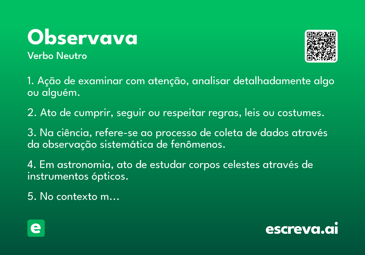 observava