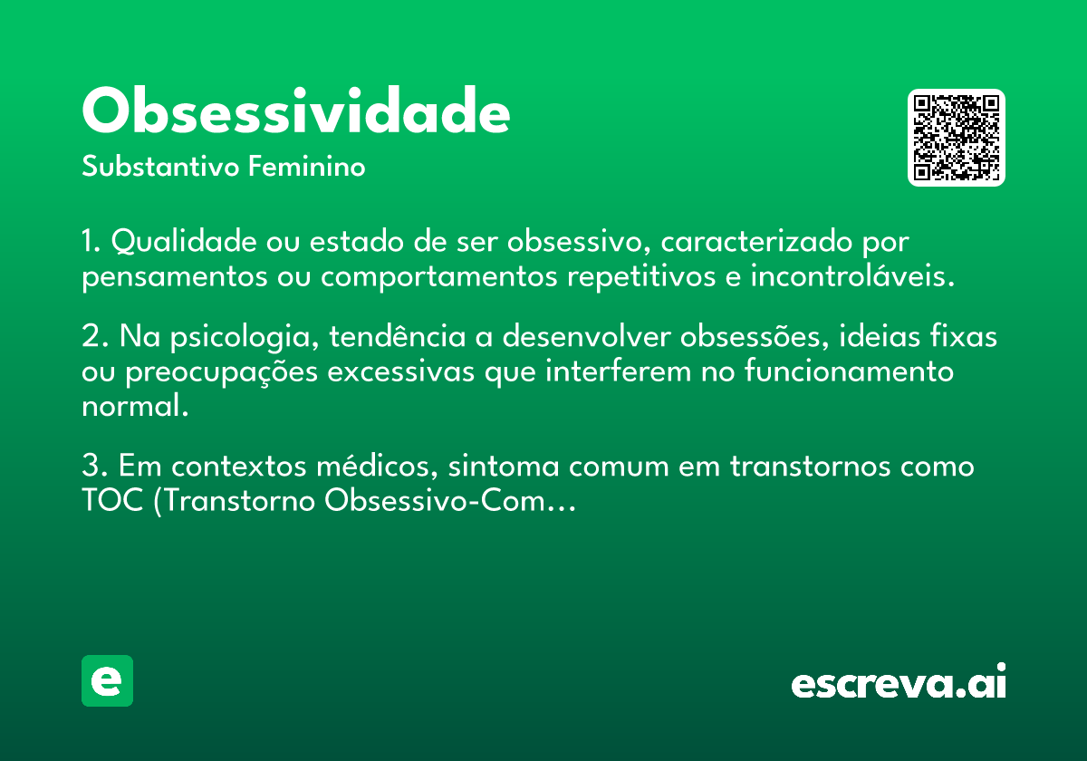obsessividade