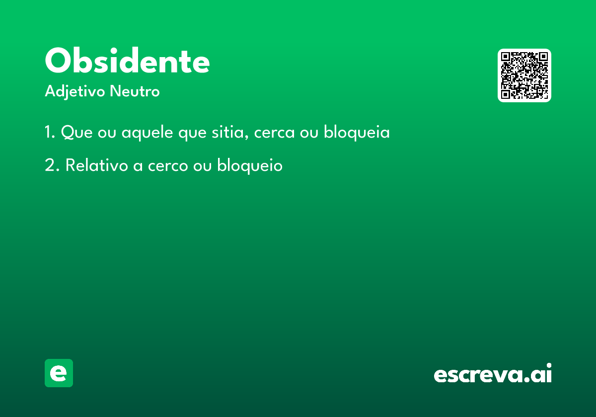obsidente
