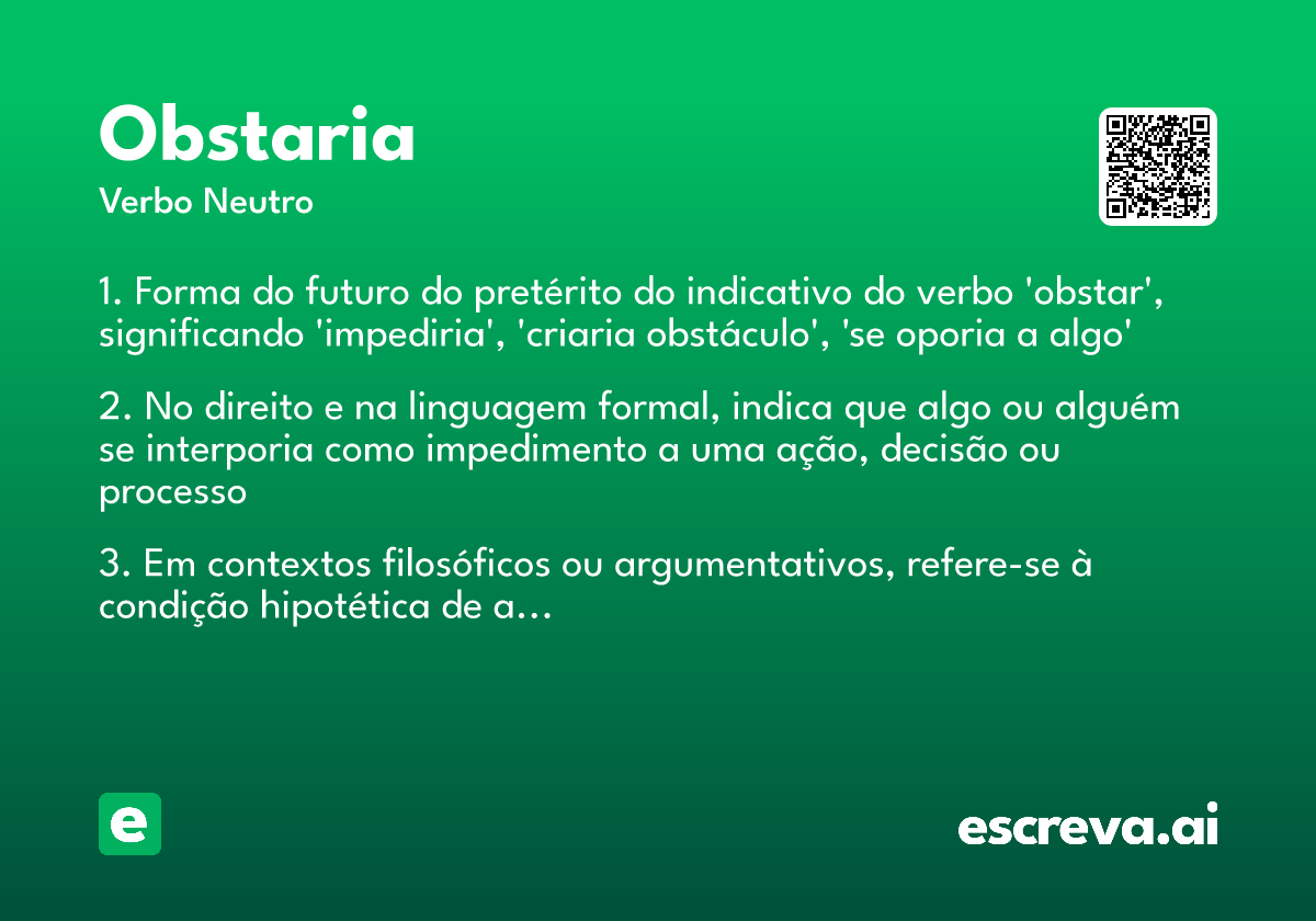 obstaria