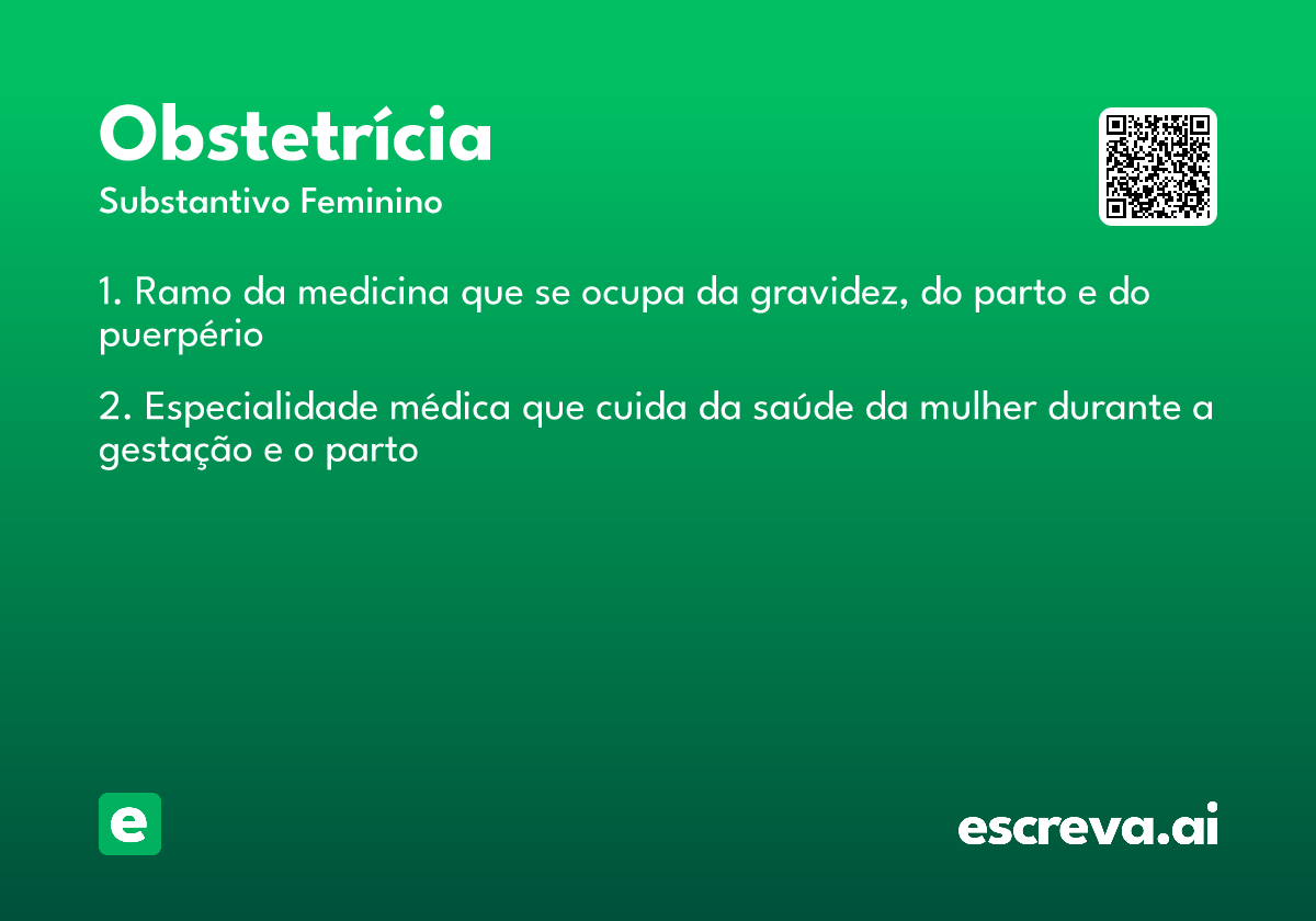 obstetrícia