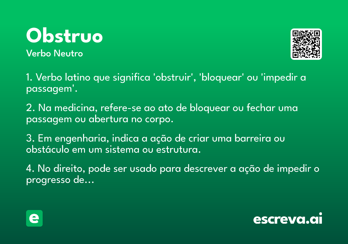 obstruo