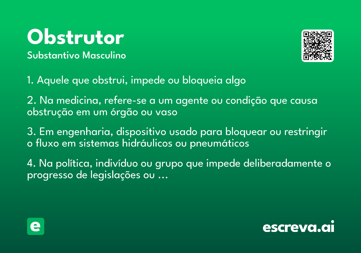 obstrutor