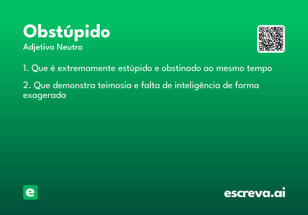 obstúpido