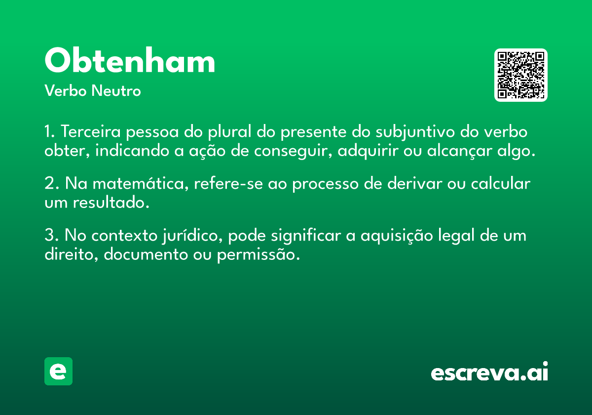 obtenham