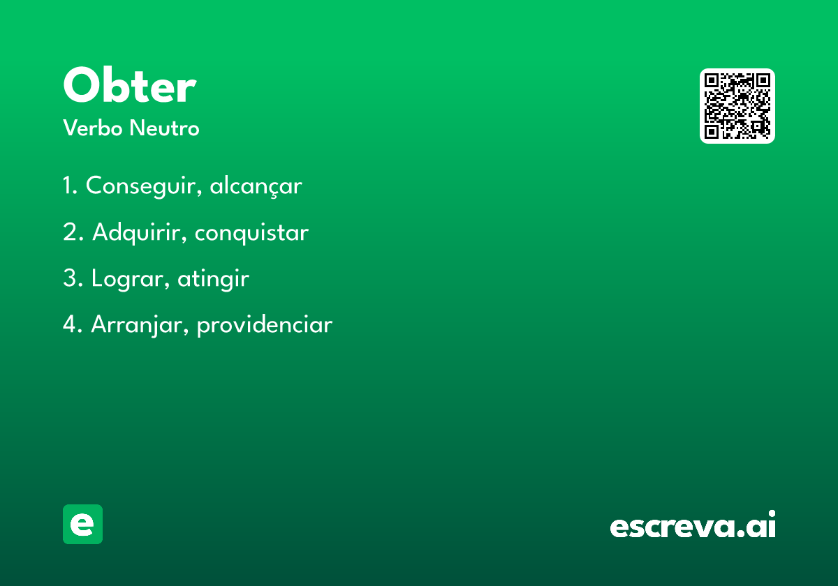 obter