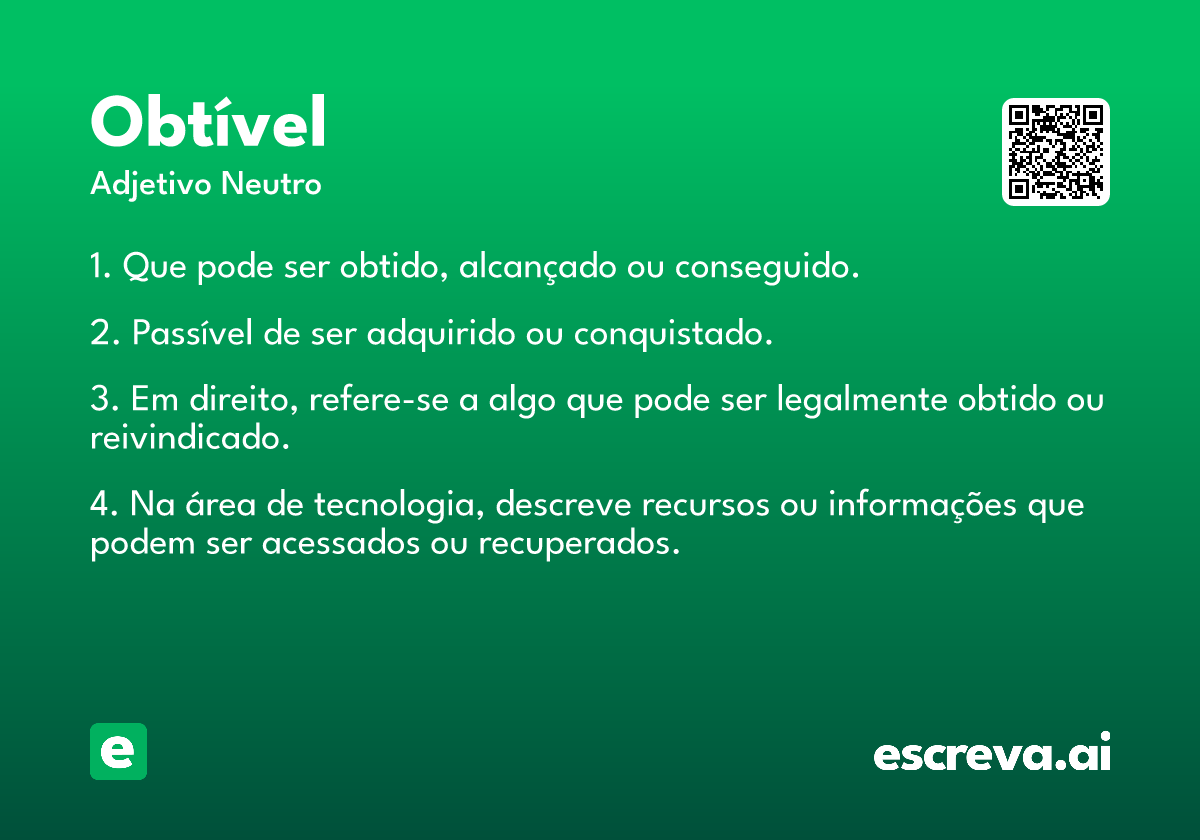obtível