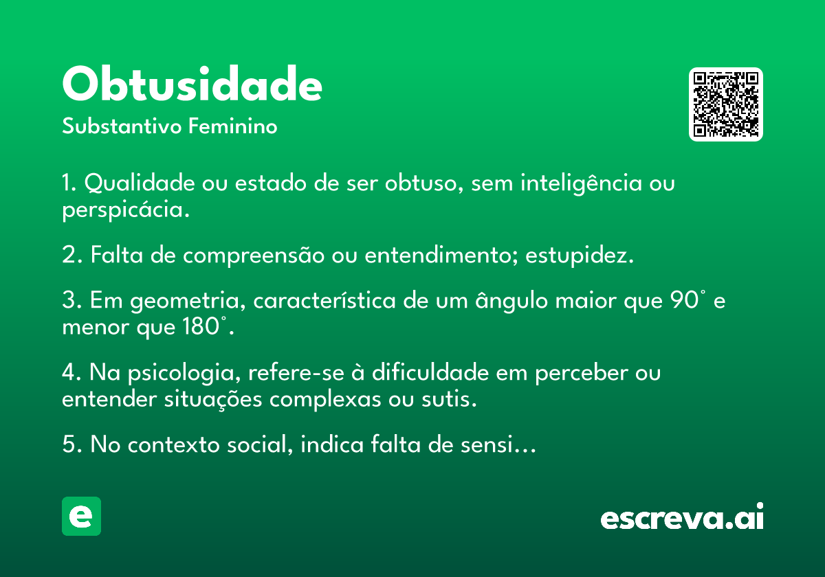 obtusidade