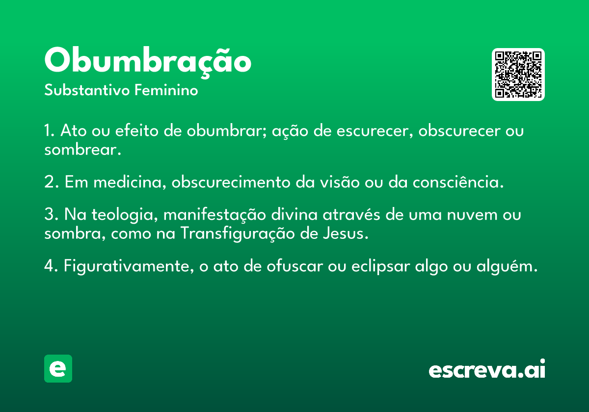 obumbração