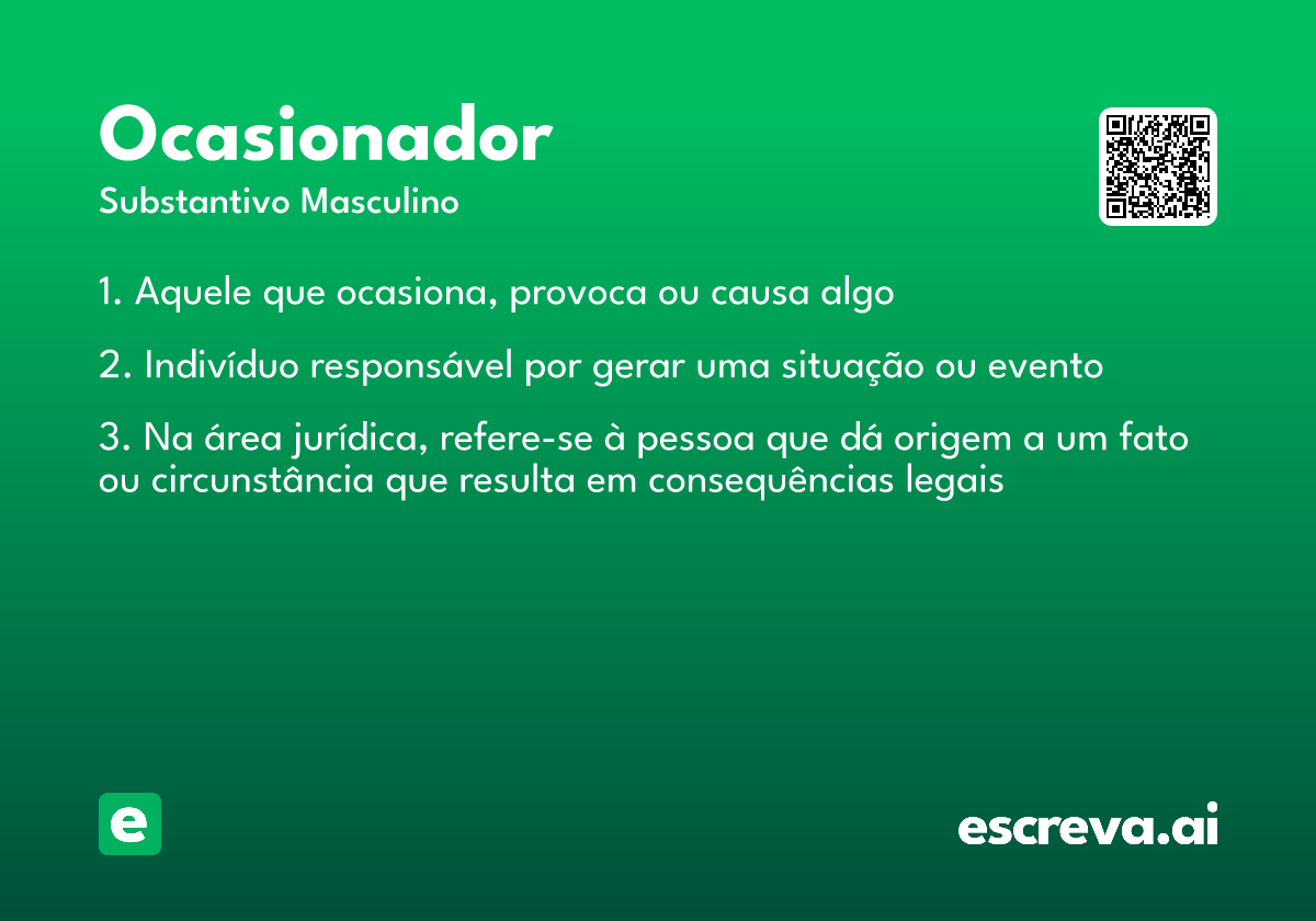 ocasionador