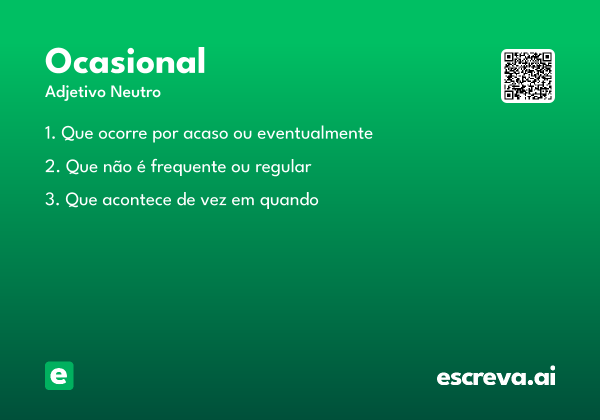 ocasional