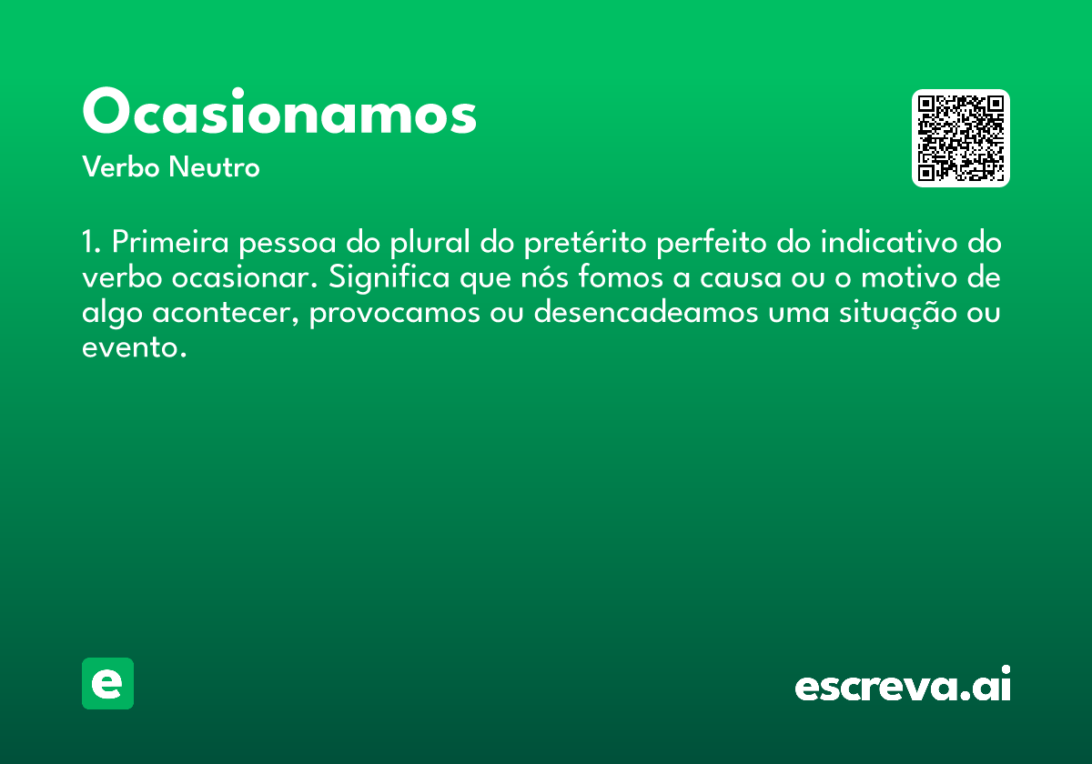 ocasionamos