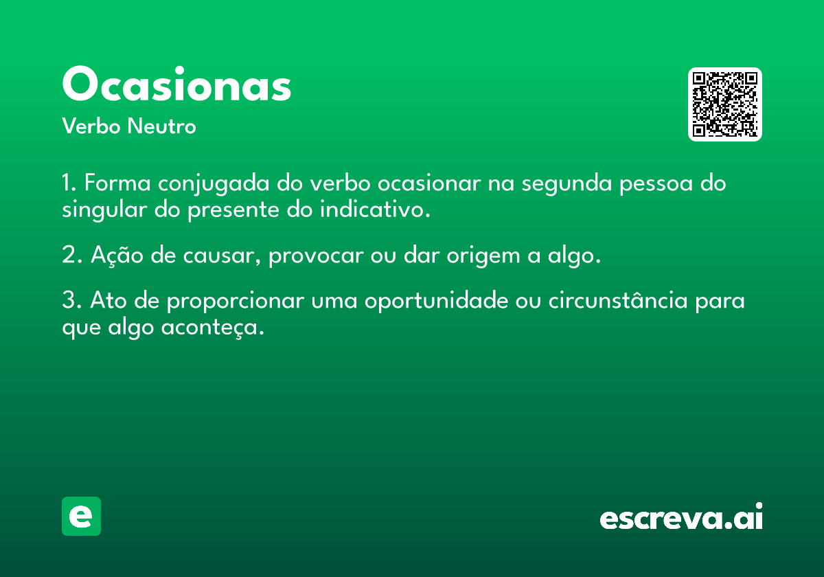 ocasionas