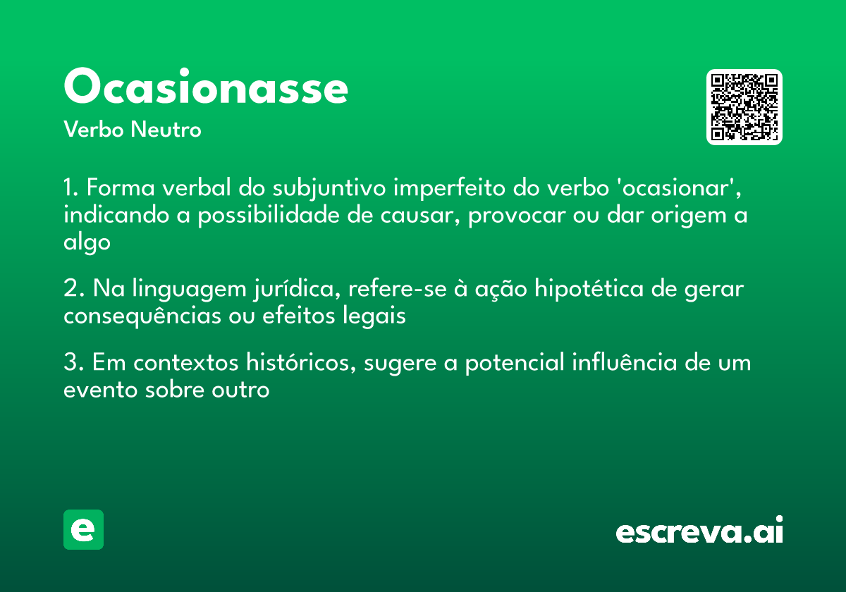 ocasionasse