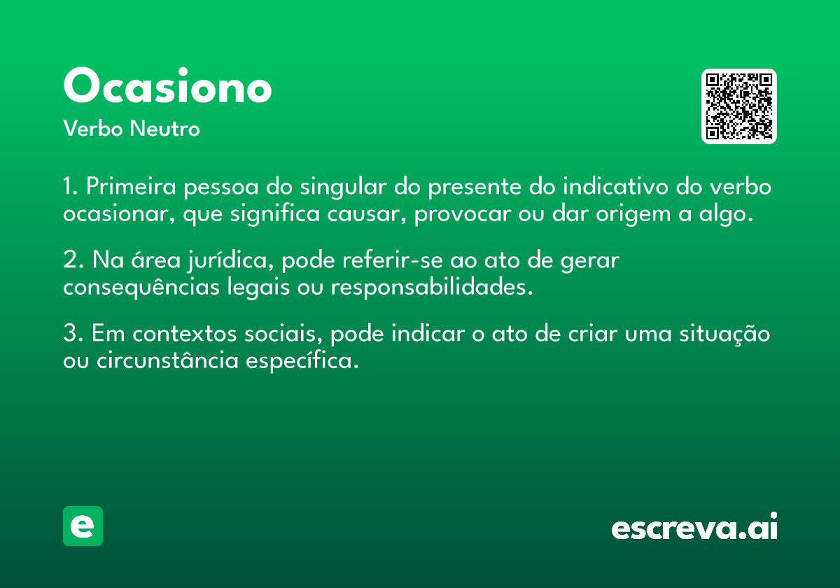 ocasiono