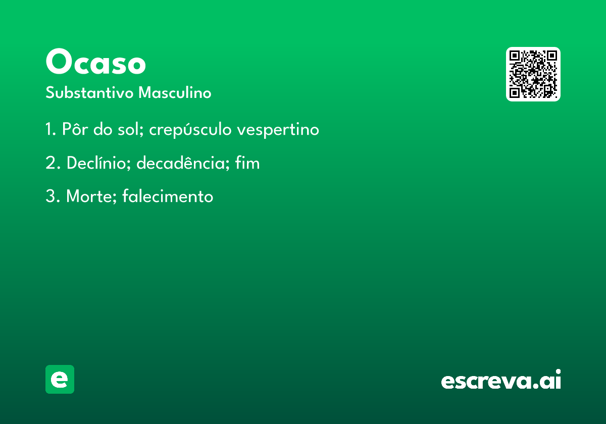 ocaso