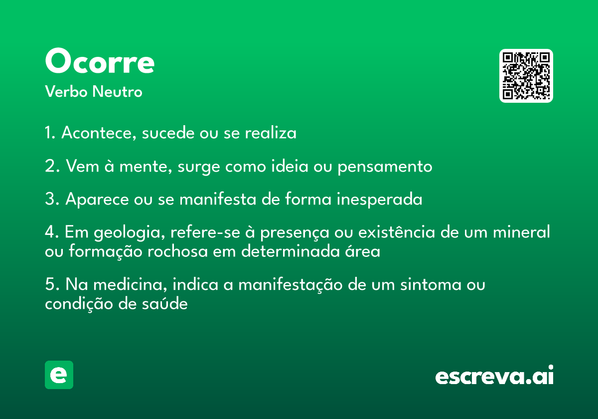 ocorre