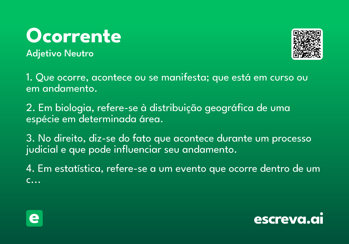 ocorrente