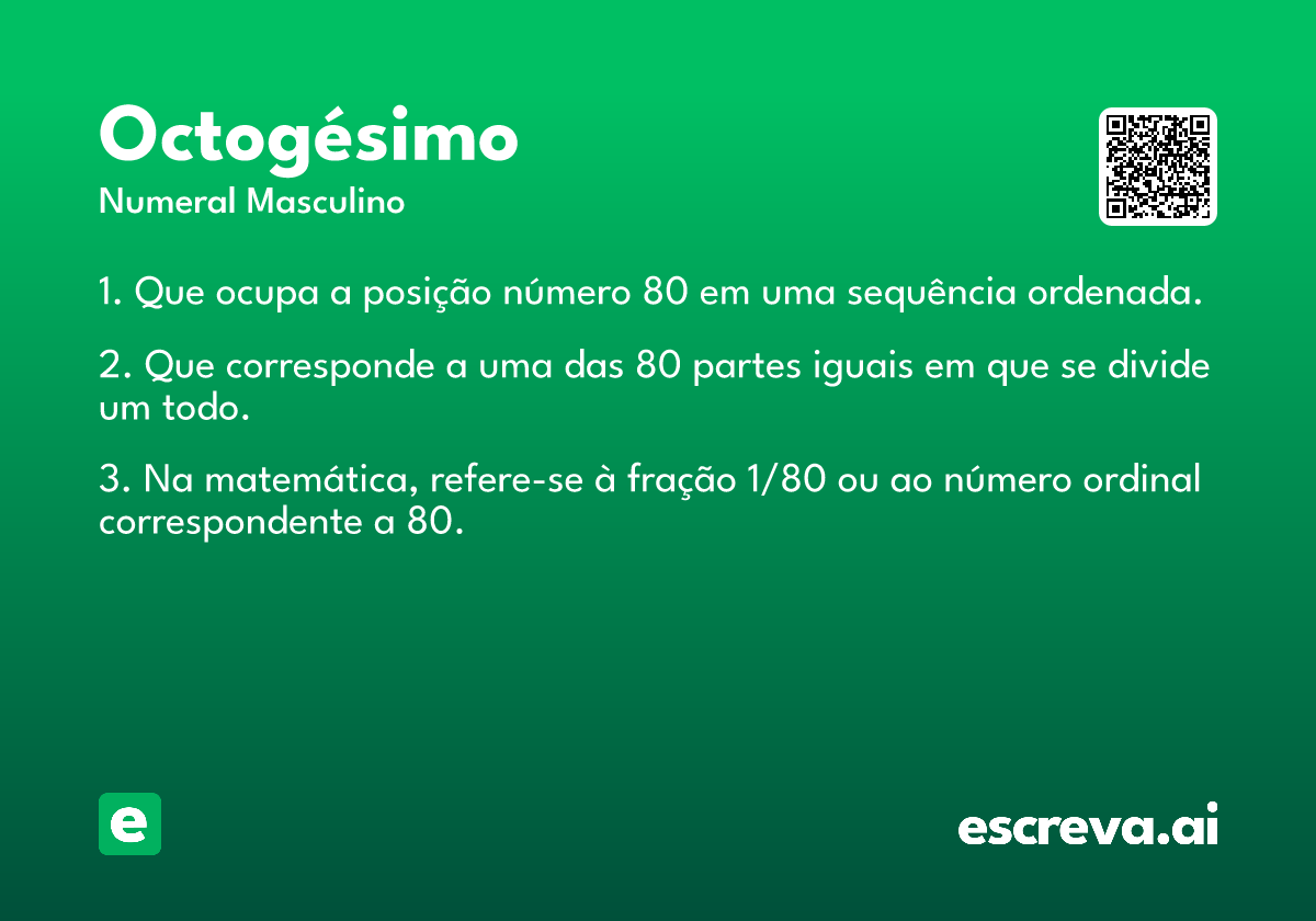octogésimo