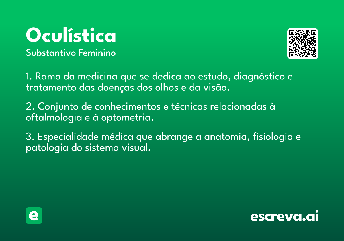 oculística