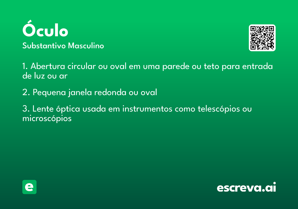 óculo