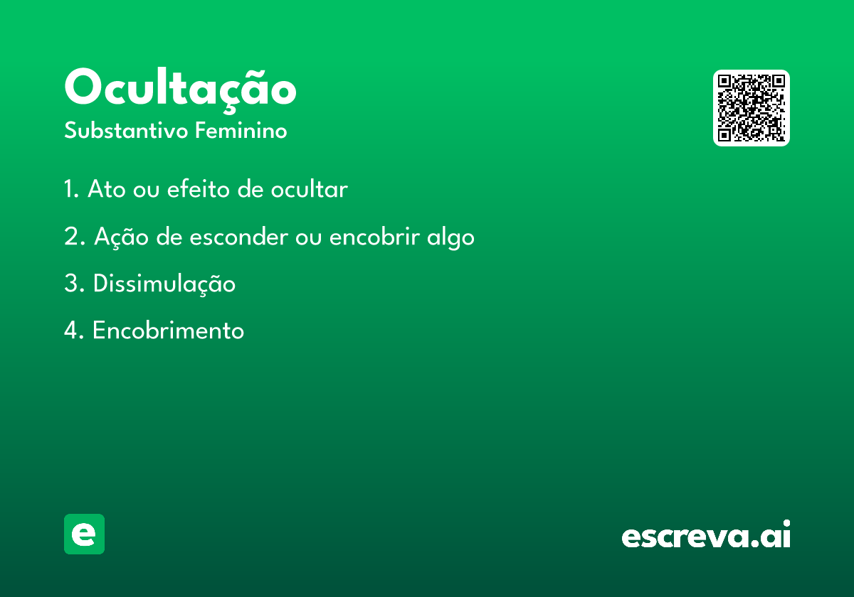 ocultação