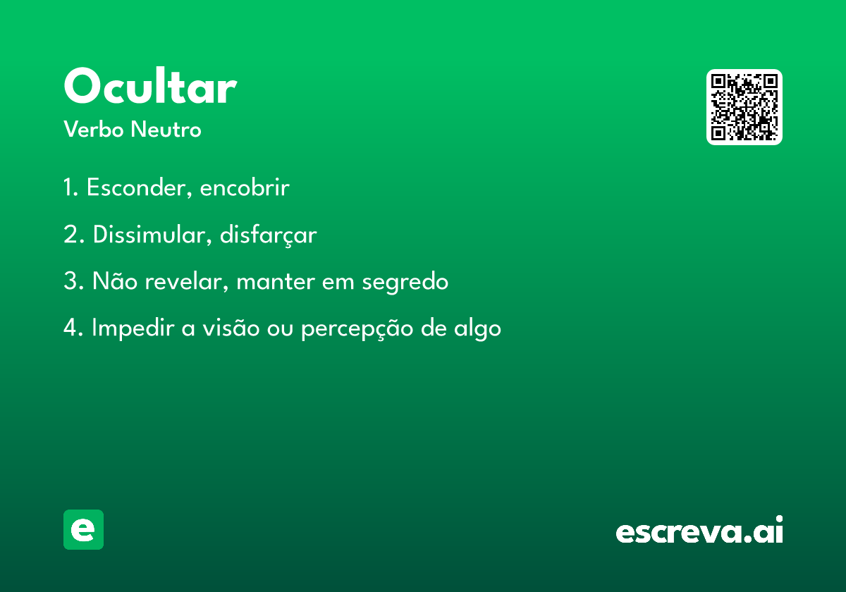 ocultar