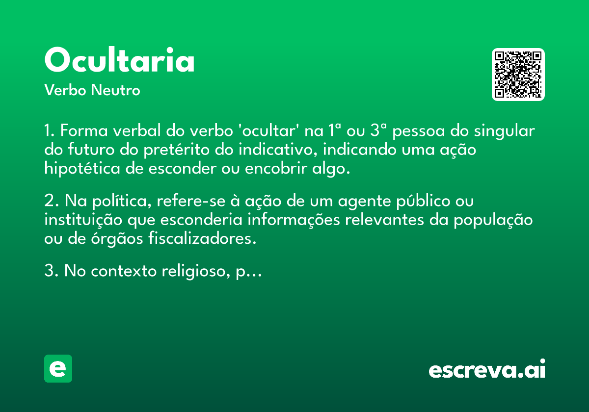 ocultaria
