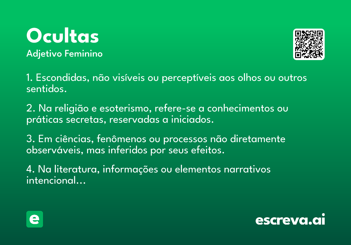 ocultas