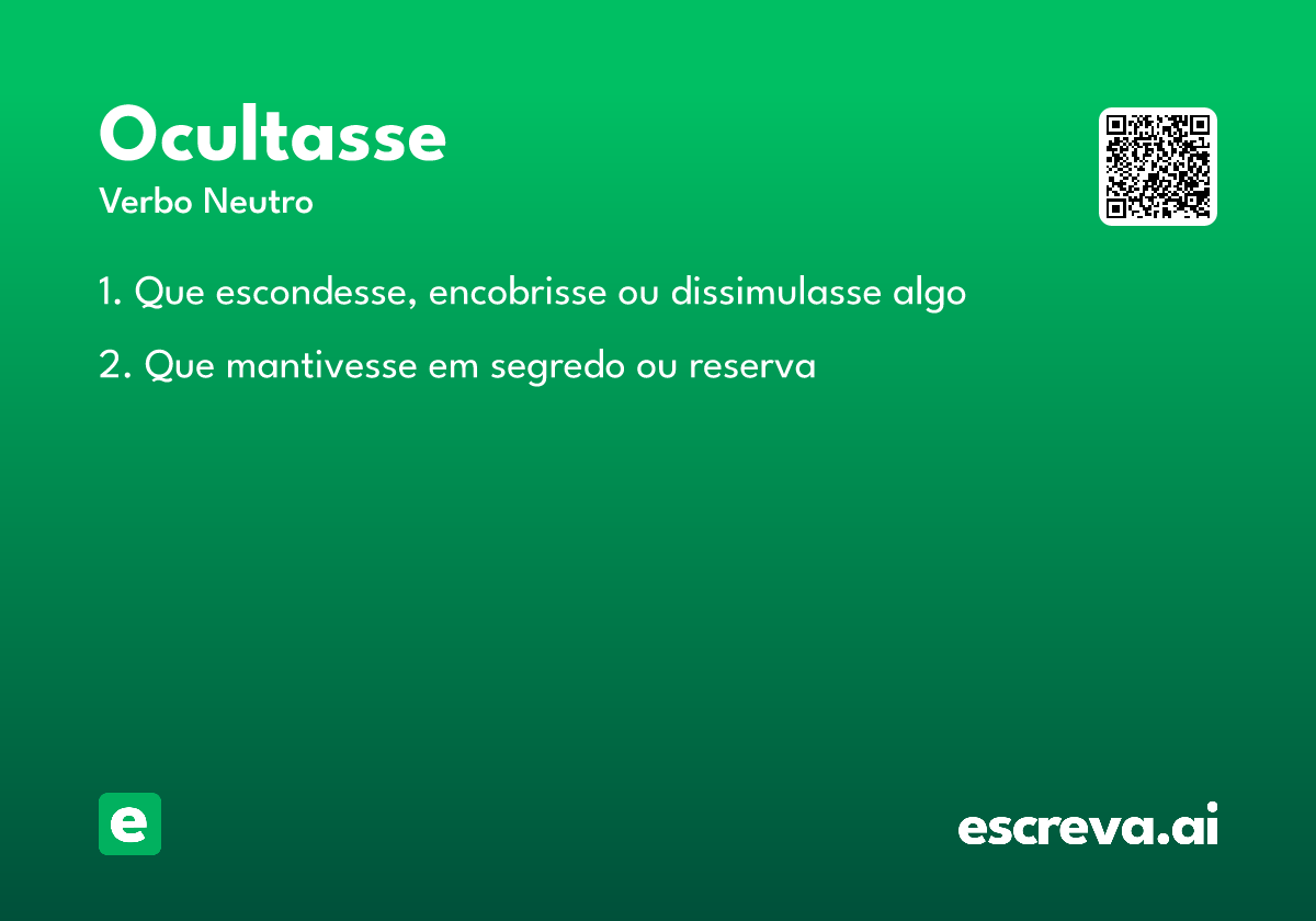 ocultasse