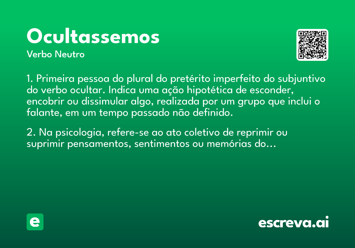 ocultassemos